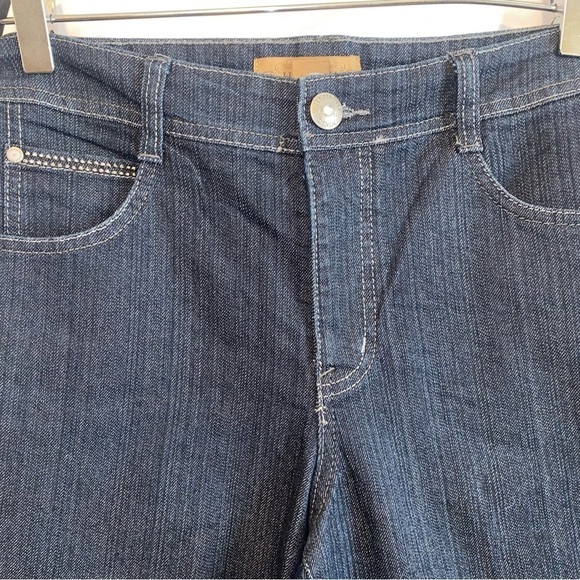 Hannah Becky Bootleg Dark Wash Jeans Size 8 - Picture 7 of 7